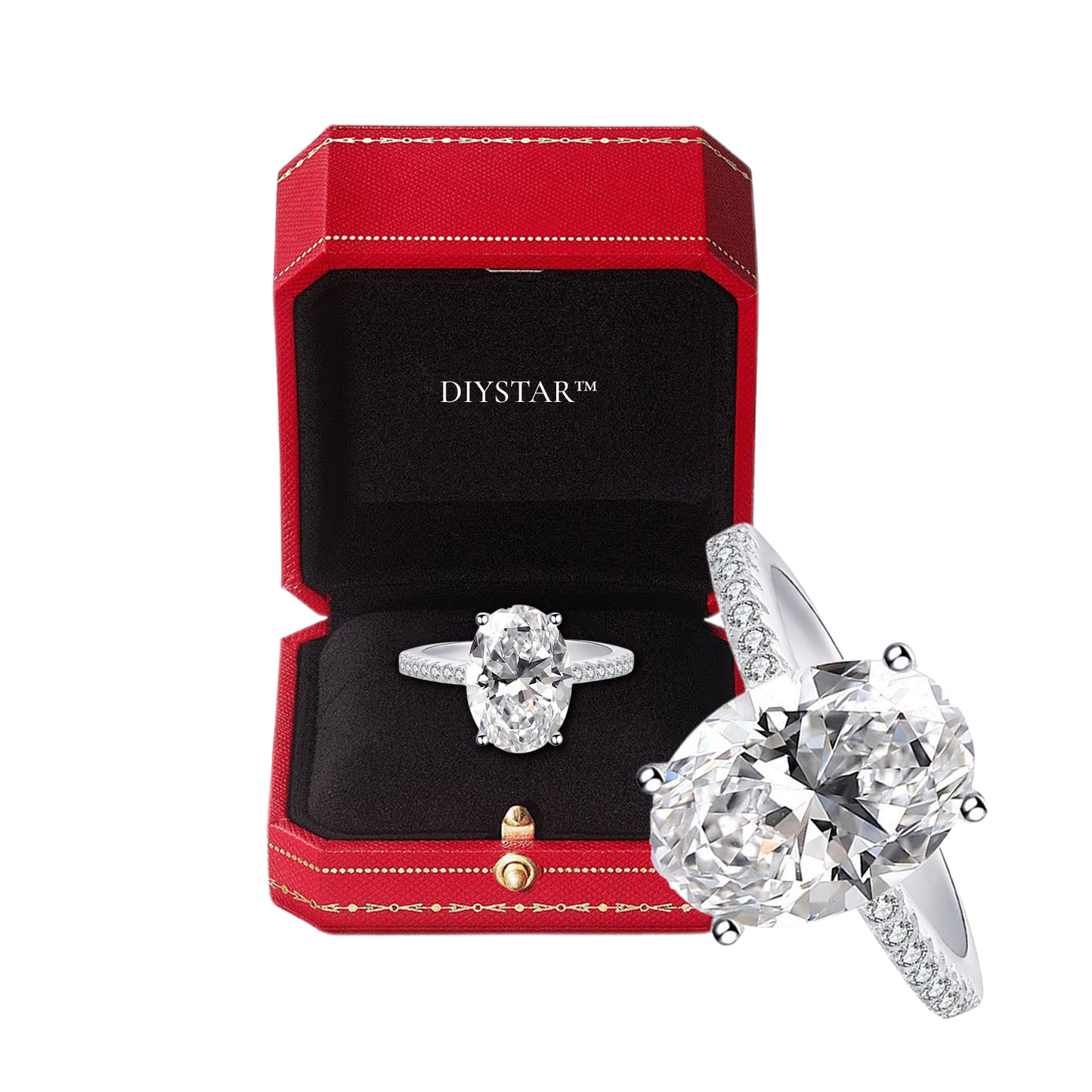 🌟Magnetology Moissanite Diamond Ring🌟