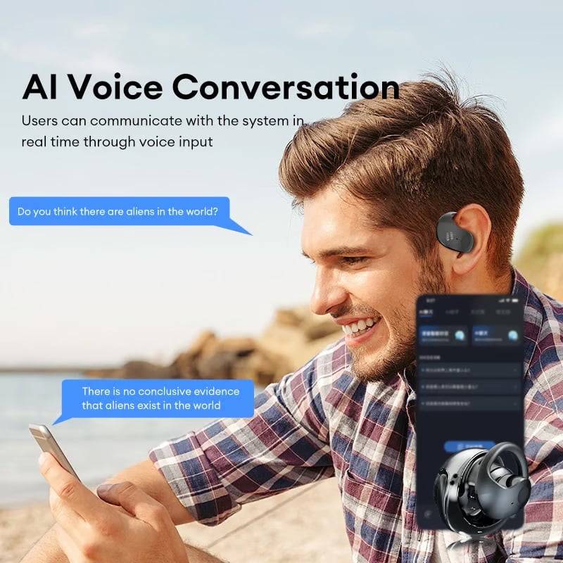 🏆LAST DAY SALE 70% OFF⏰AI Translation T26 Pro Wireless Bluetooth Earbuds.