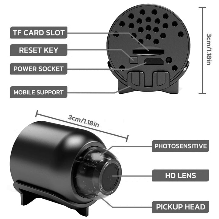 🚀Last Day Discount: 70% OFF 🔥1080P HD Night Vision Mini WIFI Camera