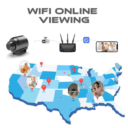 🚀Last Day Discount: 70% OFF 🔥1080P HD Night Vision Mini WIFI Camera
